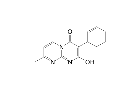 3-(Cyclohex-2-en-1-yl)-2-hydroxy-8-methyl-4H-pyrimido[1,2-a]pyrimidin-4-one