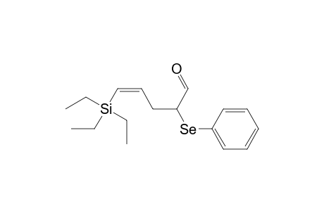 Z-2-(Phenylseleno)-5-(triethylsilyl)pent-4-en-1-al
