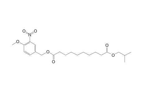 Sebacic acid, isobutyl 4-methoxy-3-nitrobenzyl ester