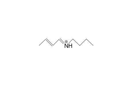 N-But-2-enylidene-butylamine cation