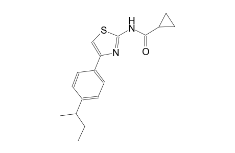 N-[4-(4-sec-butylphenyl)-1,3-thiazol-2-yl]cyclopropanecarboxamide