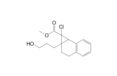 endo-7-chlor-6-(3-hydroxypropyl)benzo[b]bicyclo[4.1.0]heptan-exo-7-carbonsaure-methylester