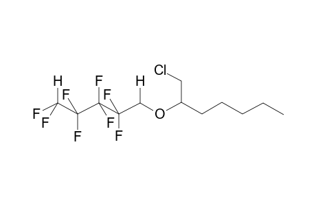 1-CHLORO-2-(1,1,5-TRIHYDROPERFLUOROPENTYLOXY)HEPTANE