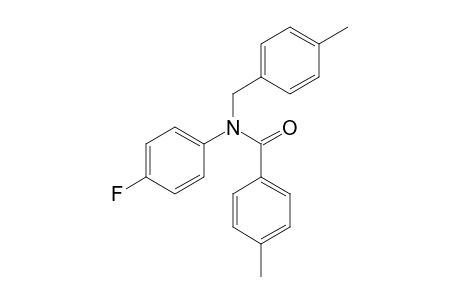N-(4-Fluorophenyl)-4-methyl-N-(4-methylbenzyl)benzamide