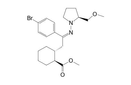 E-(+)-(2S,1"R,2"S)-1-{ 1'-(4"-Bromophenyl)-2'-[2"-Methoxycarbonyl)cyclohexyl ] ethylideneamino-2-(methoxymethyl) pyrrolidine
