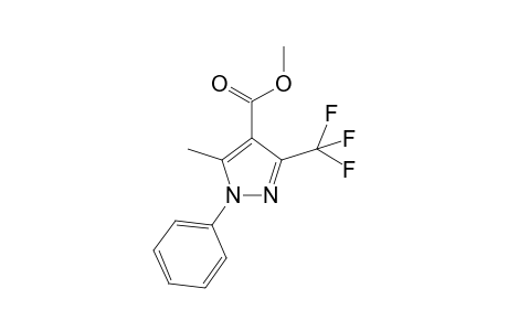 Methyl 5-methyl-1-phenyl-3-(trifluoromethyl)-1H-pyrazole-4-carboxylate