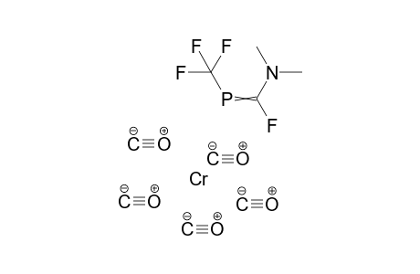 Pentacarbonyl[1-(dimethylamino)-1,3,3,3-tetrafluoro-2-phospha-1-propen-P]chromium