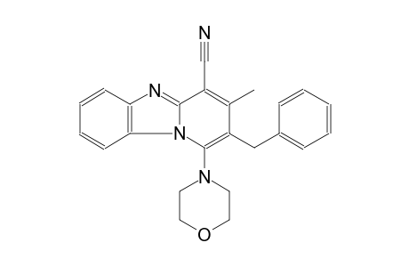 2-benzyl-3-methyl-1-(4-morpholinyl)pyrido[1,2-a]benzimidazole-4-carbonitrile