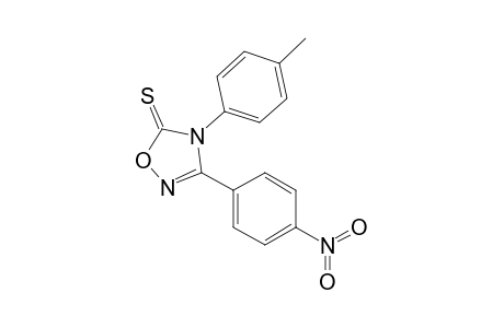 3-(p-Nitrophenyl)-4-(p-tolyl)-1,2,4-oxadiazole-5(4H)-thione