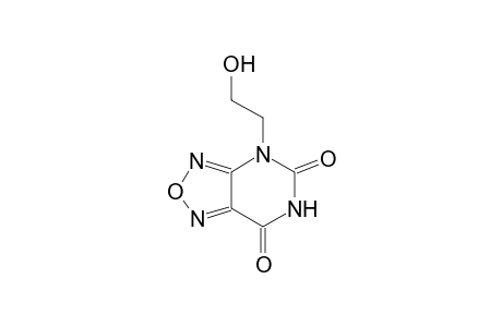 [1,2,5]oxadiazolo[3,4-d]pyrimidine-5,7(4H,6H)-dione, 4-(2-hydroxyethyl)-