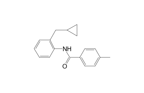 Benzamide, N-[2-(cyclopropylmethyl)phenyl]-4-methyl-