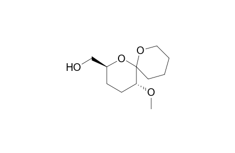 (1S)-1,3,4-Trideoxy-2-O-methyl-D-erythro-hexopyranose-1-spiro-2'-tetrahydropyran
