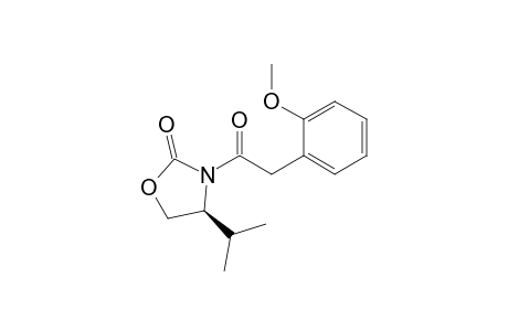 N-[(2"-Methoxybenzyl)carbonyl]-4(S)-isopropyl-1,3-oxazolidin-2-one