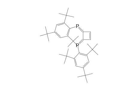 (E,Z)-3,4-Bis(2,4,6-tri-t-butylphenylphosphinidene)cyclobutene