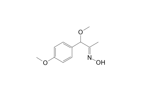 1'-[4'-Methoxyphenyl]-1-methoxy-2-(hydroxyimino)propne
