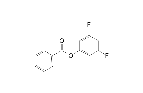 o-Toluic acid, 3,5-difluorophenyl ester