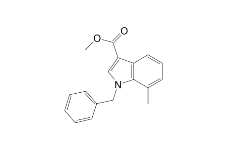 1-Benzyl-7-methyl-indole-3-carboxylic acid methyl ester