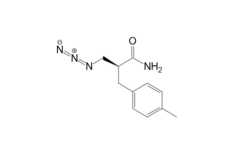 (S)-.beta.-Azido-.alpha.-(p-methylphenylmethyl)propanamide
