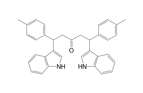 1,5-Di(1H-indol-3-yl)-1,5-di-p-tolylpentan-3-one