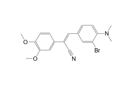 benzeneacetonitrile, alpha-[[3-bromo-4-(dimethylamino)phenyl]methylene]-3,4-dimethoxy-