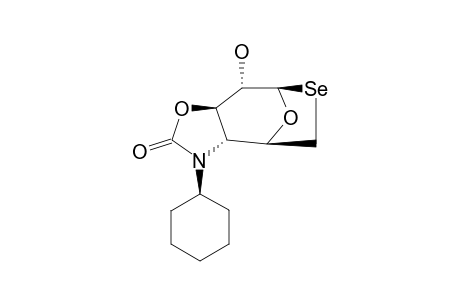 3,4-O,N-CARBONYL-4-CYCLOHEXYLAMINO-1,6-EPISELENO-1,4,6-TRIDEOXY-BETA-D-GLUCOSE