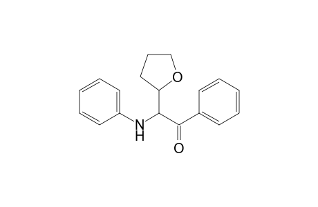 1-Phenyl-2-(phenylamino)-2-(tetrahydrofuran-2-yl)ethanone