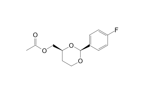 (S,S)-4-Acetoxymethyl-2-(4-fluorophenyl)-1,3-dioxane