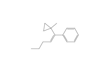 (E)-1-(1-Methylcyclopropyl)-1-phenyl-1-pentene
