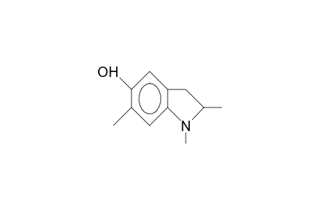 5-Hydroxy-1,2,6-trimethyl-indoline