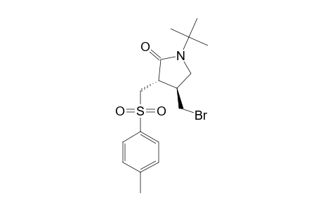 N-TERT.-BUTYL-4-(BROMOMETHYL)-3-(TOSYLMETHYL)-2-PYRROLIDONE