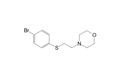4-{2-[(4-bromophenyl)sulfanyl]ethyl}morpholine