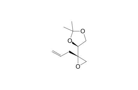 (2'S,4S)-2,2-Dimethyl-4-(2-Allyloxiranyl)-1,3-dioxolane
