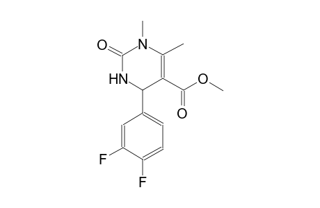 4-(3,4-Difluoro-phenyl)-1,6-dimethyl-2-oxo-1,2,3,4-tetrahydro-pyrimidine-5-carboxylic acid methyl ester