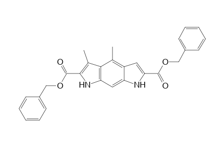 dibenzyl 3,4-dimethyl-1,7-dihydropyrrolo[3,2-f]indole-2,6-dicarboxylate