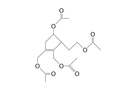 Eucommiol tetraacetate