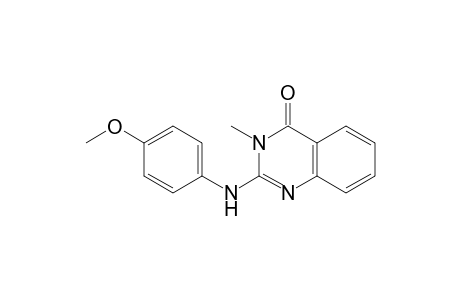 2-(4-Methoxyanilino)-3-methyl-4(3H)-quinazolinone