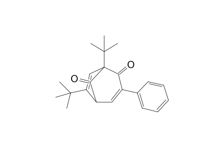 1,6-Bis(1,1-dimethylethyl)-3-phenylbicyclo[3.2.1]oct-3,6-diene-2,8-dione