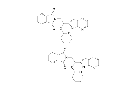 2-[2-Phthalimido-1-(2,3,5,6-tetrahydropyran-2-yl)oxyethyl]-7-azaindole
