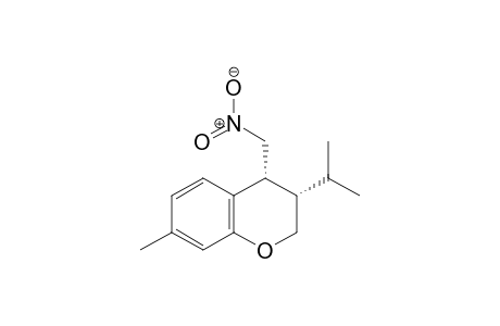 (3S,4R)-3-Isopropyl-7-methyl-4-(nitromethyl)chroman