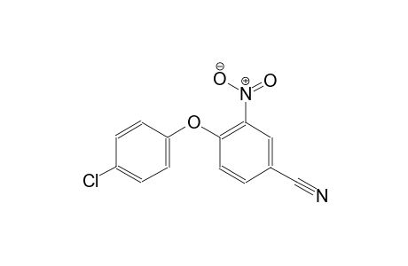 4-(4-chlorophenoxy)-3-nitrobenzonitrile