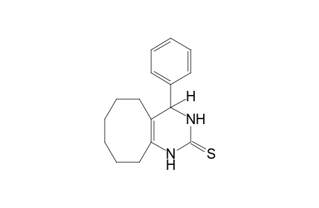 3,4,5,6,7,8,9,10-octahydro-4-phenylcyclooctapyrimidine-2(1H) thione