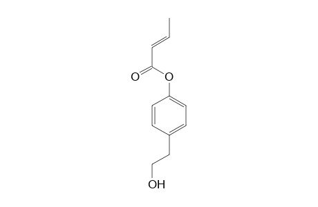 trans-4-(2-Hydroxyethyl)phenyl But-2-enoate