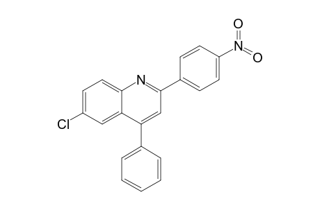 6-Chloro-2-(4-nitrophenyl)-4-phenyl-quinoline
