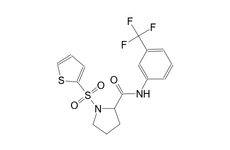 2-pyrrolidinecarboxamide, 1-(2-thienylsulfonyl)-N-[3-(trifluoromethyl)phenyl]-