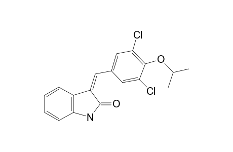 3-[(3,5-Dichloro-4-isopropoxyphenyl)methylidene]-1H-indol-2-one