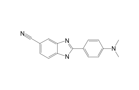 4-Dimethylamino-1-(5'-cyanobenzimidazol-2'yl)benzene
