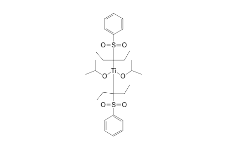 BIS-[3-(PHENYLSULFONYL)-PENTYL-C,O]-BIS-(2-PROPANOLATO)-TITANIUM