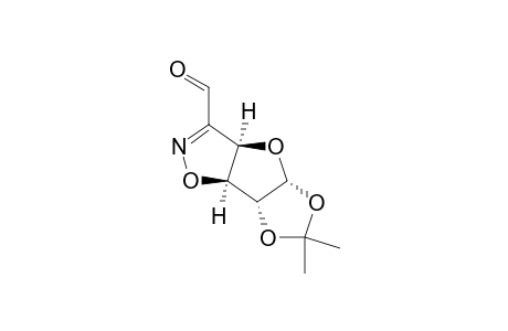 (3A-RS,5RS,6RS,6A-RS)-3A,5,6,6A-TETRAHYDRO-5,6-ISOPROPYLIDENE-DIOXYFURO-[2,3-D]-ISOAZOLE-3-CARBALDEHYDE