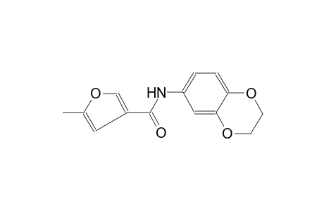 3-furancarboxamide, N-(2,3-dihydro-1,4-benzodioxin-6-yl)-5-methyl-