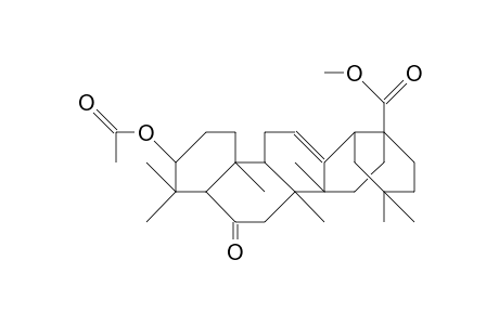 Methyl-3-acetyl-6-didehydrosumaresinolate